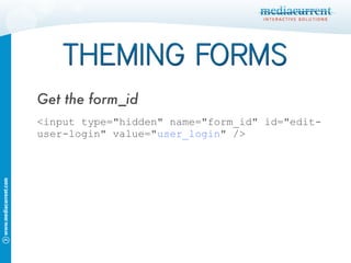 <input type="hidden" name="form_id" id="edit-user-login" value=" user_login " /> Get the form_id 