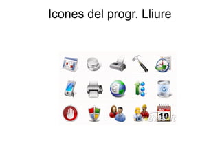 Icones del progr. Lliure
 