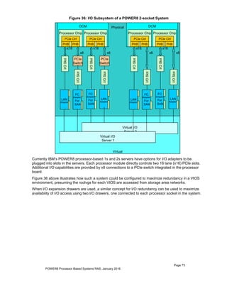 IBM POWER8 Processor-Based Systems RAS | PDF