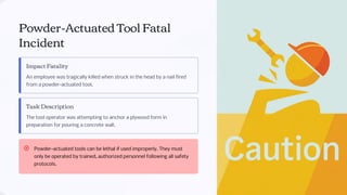 Fatal Tools Power and Hand Tools Safety.pdf all tools | PDF