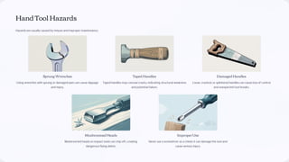Misusing Hand Tools Power and Hand Tools Safety.pdf all tools | PDF
