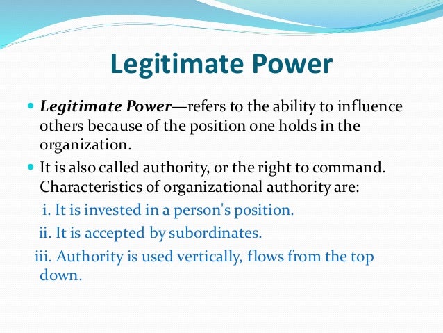 Legitimiate Power Examples Legitimate Power Type , What is Legitimate Power in Leadership? A Guide ...