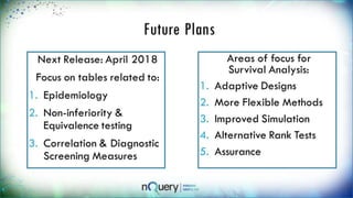 Power and sample size calculations for survival analysis webinar Slides ...
