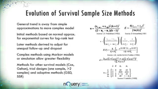 Power And Sample Size Calculations For Survival Analysis Webinar Slid