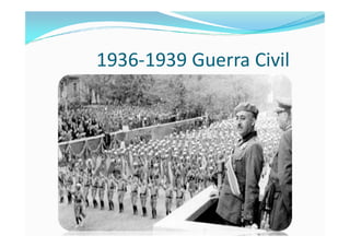 1936-1939 Guerra Civil
 