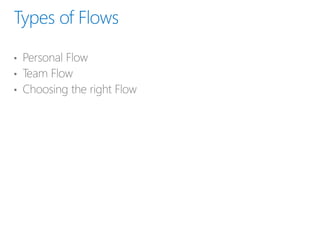 Introduction to PowerApps and Flow