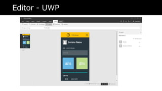 Editor - UWP
 