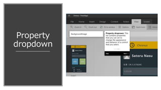 Property
dropdown
 