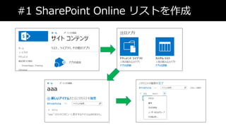 #1 SharePoint Online ꥹȤ
 