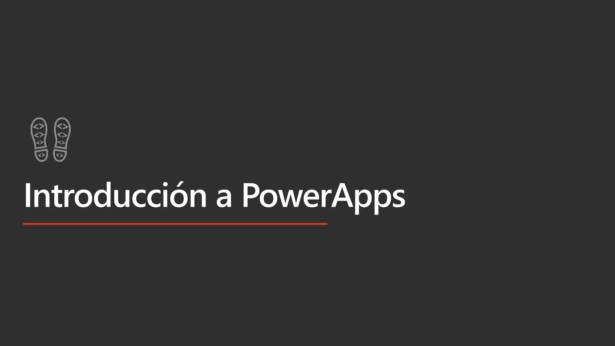 Introducción a PowerApps
 