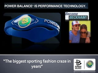 “The biggest sporting fashion craze in years” 