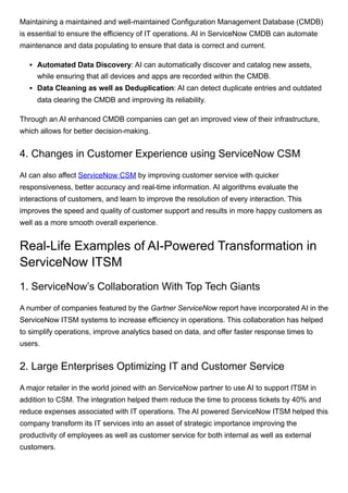 How AI is Transforming ServiceNow: The Power Behind Smart IT Operations ...