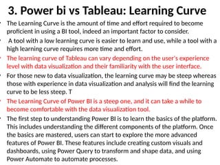 mltut - tableau vs power bi! learn data visualization-... DATA VISUALIZATION TOOLS e.g Power bi.. | PPTX