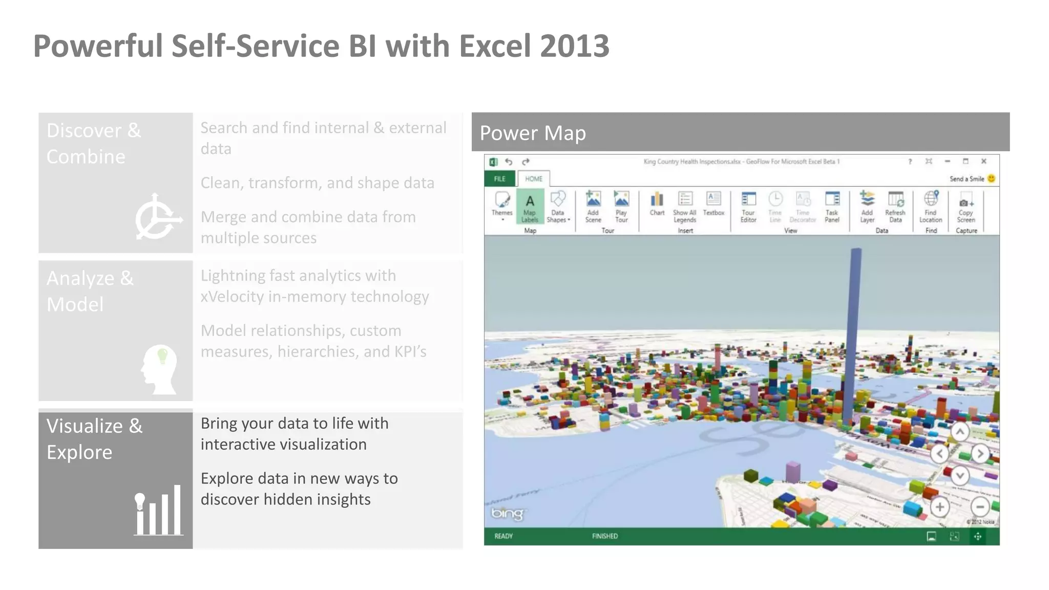 Powerful Self-Service BI with Excel 2013
 