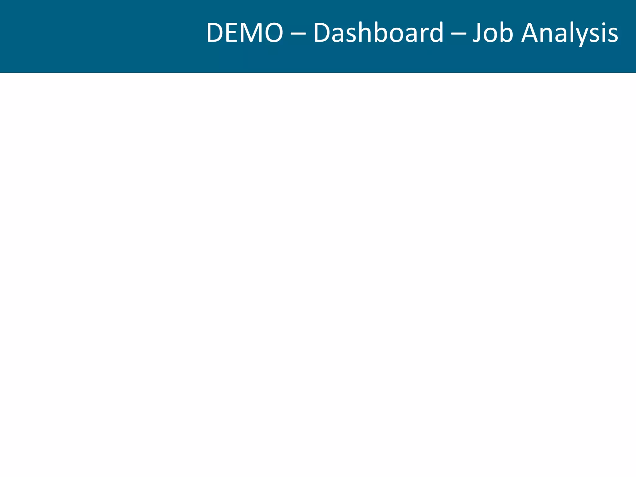DEMO – Dashboard – Job Analysis
 