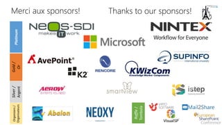 Merci aux sponsors!Platinum
Gold/
Or
Silver/
Argent
Organizers/
Organisateurs
Thanks to our sponsors!
Raffle/
Tombola
 