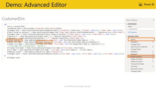 Demo: Advanced Editor
© 2019 Microsoft. All rights reserved.
 