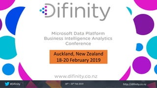 http://difinity.co.nz#Difinity 18th – 20th Feb 2019
Welcome
Auckland, New Zealand
18-20 February 2019
 