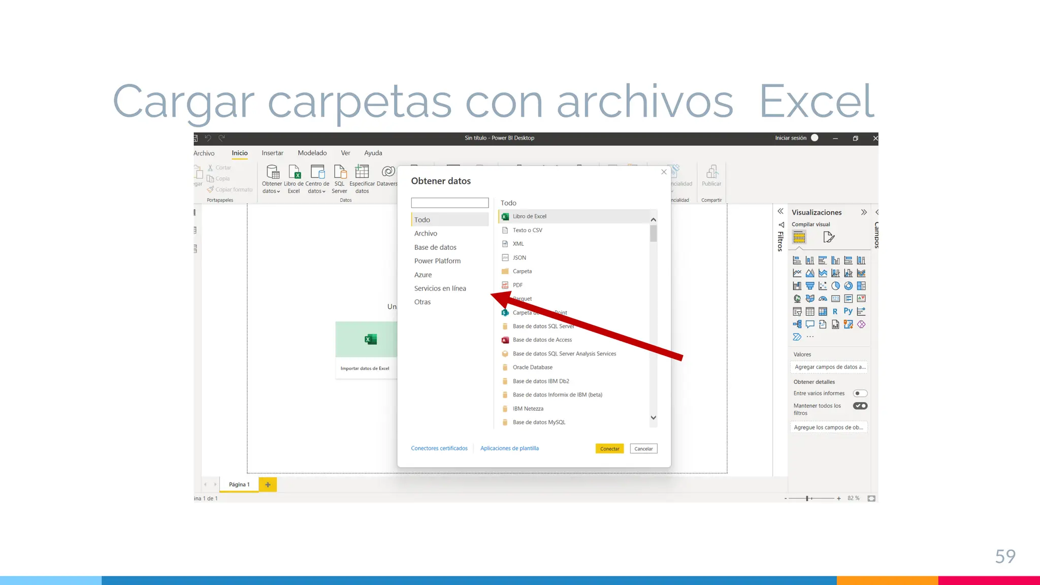 Cargar carpetas con archivos Excel
59
 