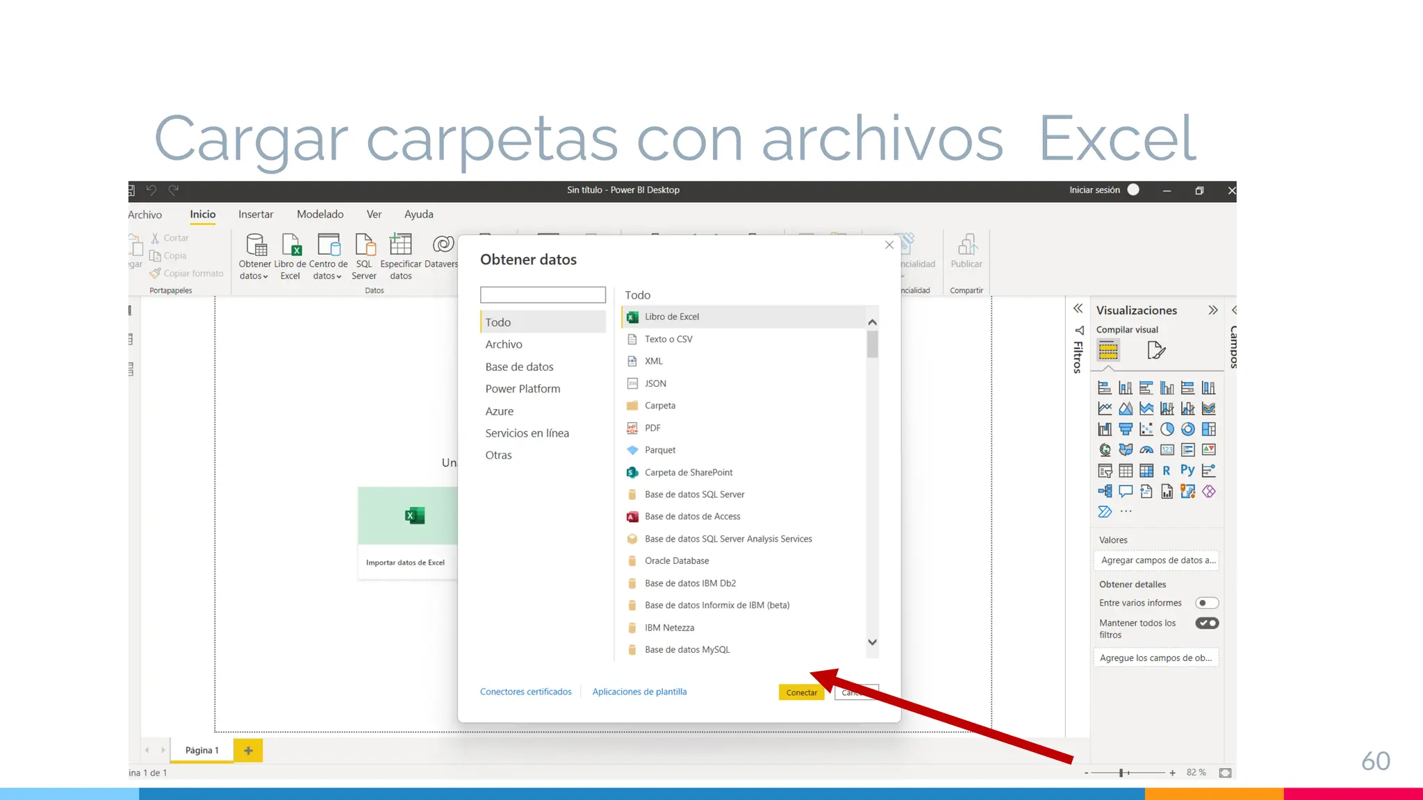 Cargar carpetas con archivos Excel
60
 