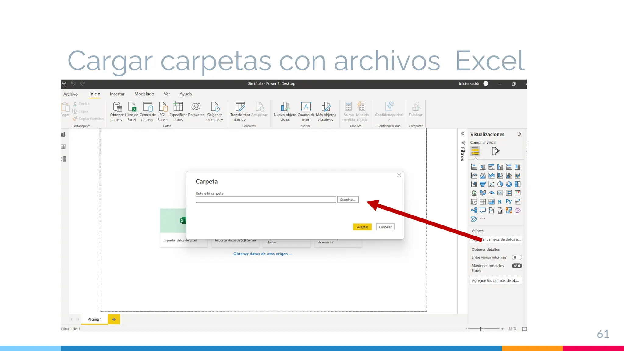 Cargar carpetas con archivos Excel
61
 