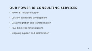 Top Power BI Consulting Company for Business Intelligence Solutions | PPTX