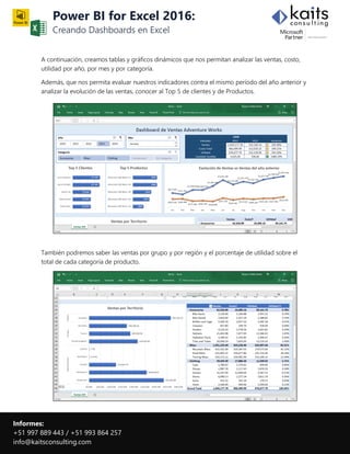 Power BI for excel brochure | PDF