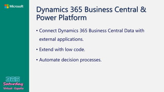 Demo – Business Central & Power
Platform
 