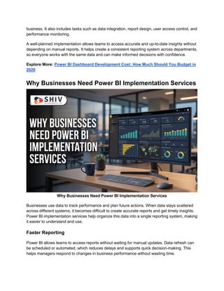 Power BI Implementation Process Explained for Businesses | PDF
