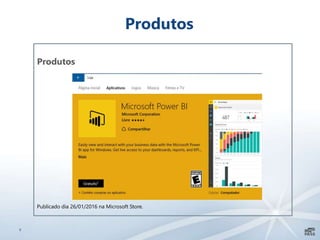 9
Produtos
Produtos
Publicado dia 26/01/2016 na Microsoft Store.
 