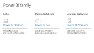 Power BI family
 