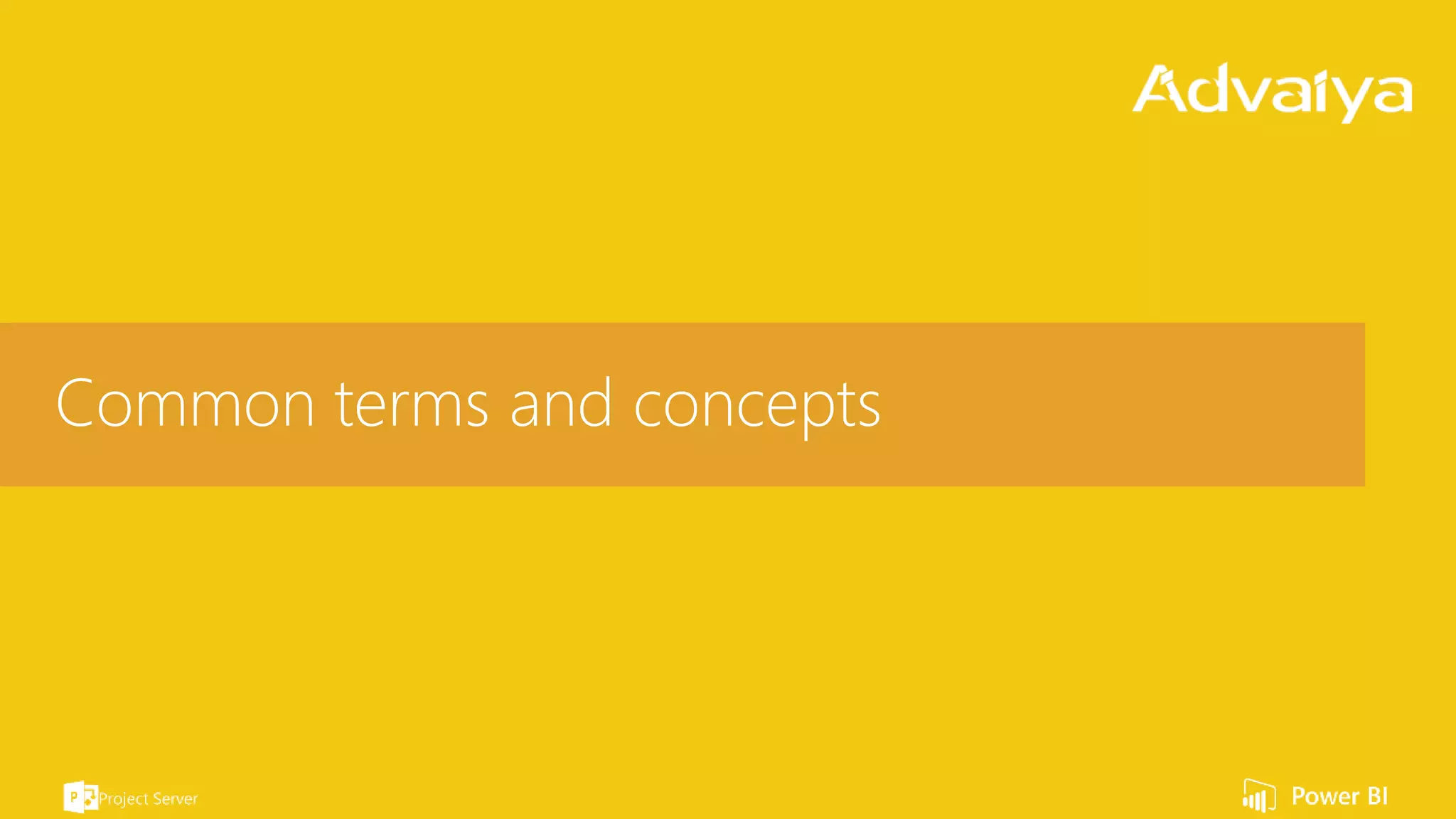 Common terms and concepts
 