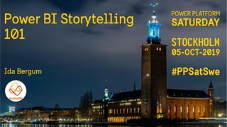 Power BI storytelling 101 | PPT