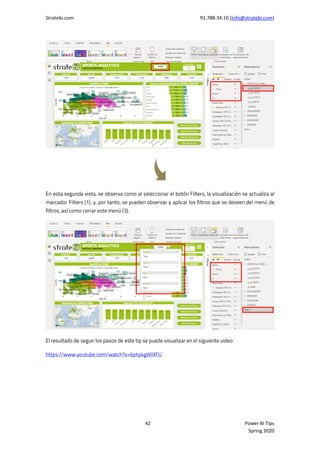Stratebi.com 91.788.34.10 (Info@stratebi.com)
42 Power BI Tips
Spring 2020
 