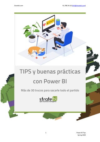 Stratebi.com 91.788.34.10 (Info@stratebi.com)
1 Power BI Tips
Spring 2020
 