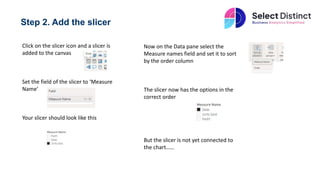 How to use a slicer to toggle measures in Power BI | PPTX