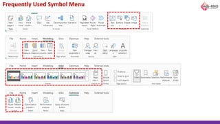 Frequently Used Symbol Menu
 