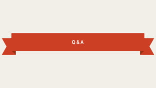 Q & A
 
