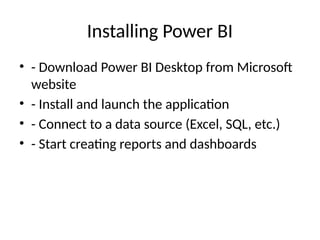 Comprehensive Power BI Workshop: Master Data Visualization and Business ...