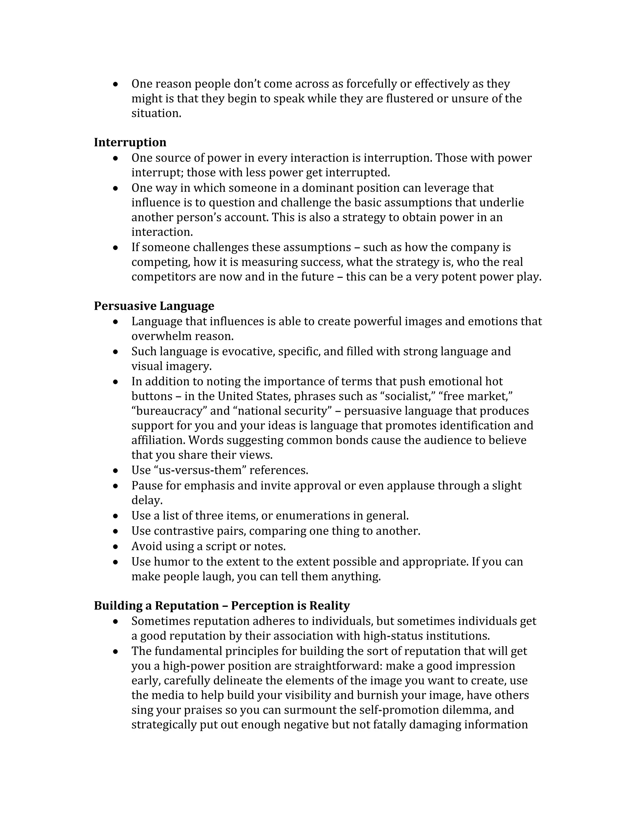 Hand-me-down management formulas that reinforce this false belief.