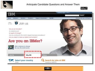 Anticipate Candidate Questions and Answer Them Why? 