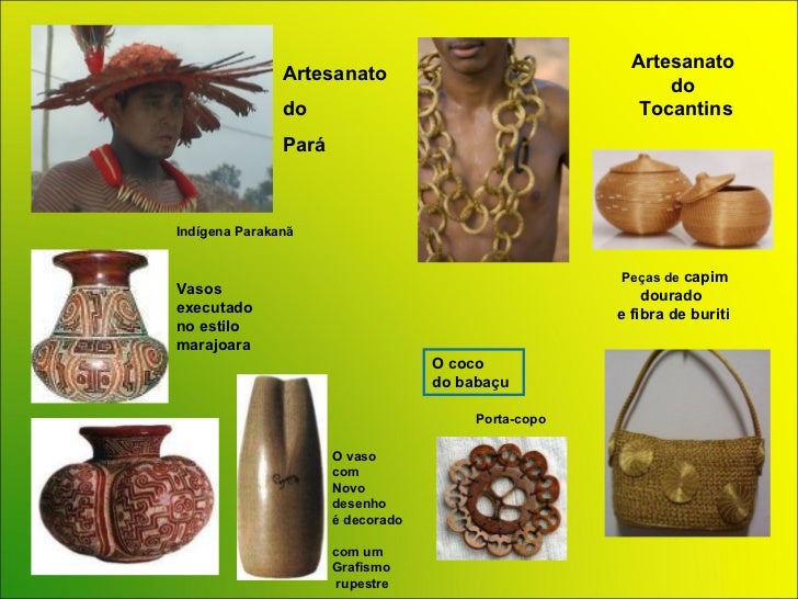 POWER POINT Brasil Artesanato Regi u00e3o Norte Artesanato Indigena Da Região Norte ~ POWER POINT Brasil Artesanato Regi u00e3o Norte