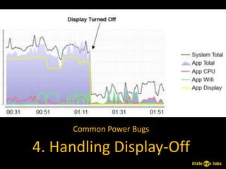 Common Power Bugs

4. Handling Display-Off
 