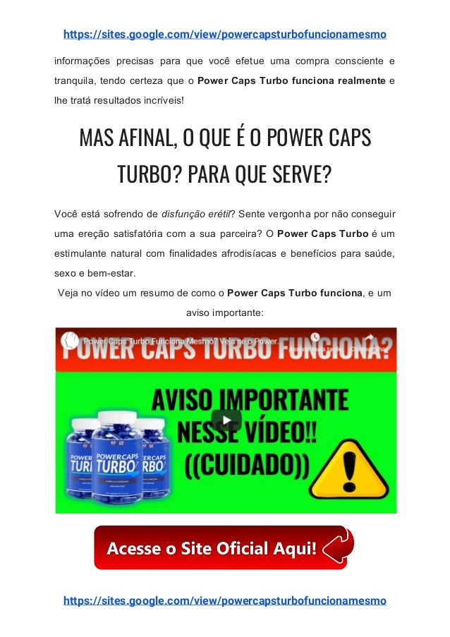 powercaps turbo onde comprar