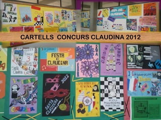 CARTELLS  CONCURS CLAUDINA 2012 