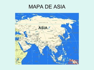 MAPA DE ASIA