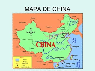 MAPA DE CHINA