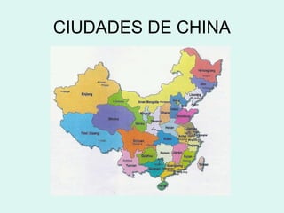 CIUDADES DE CHINA