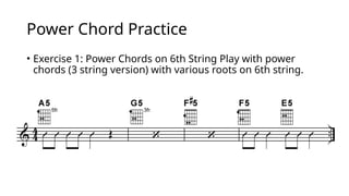 Mastering Power Chords: Essential Guitar Techniques and Iconic Rock ...