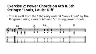 Mastering Power Chords: Essential Guitar Techniques and Iconic Rock ...